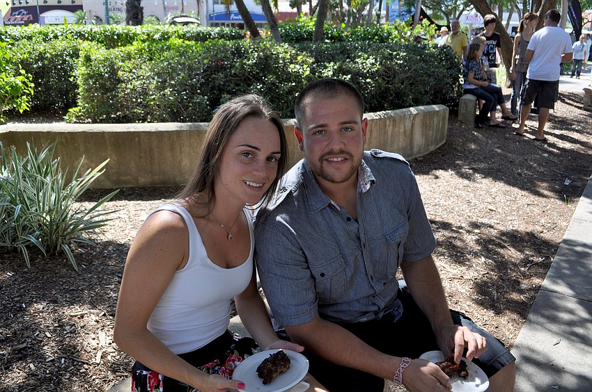 Jennalin Wallace and Michael Perez