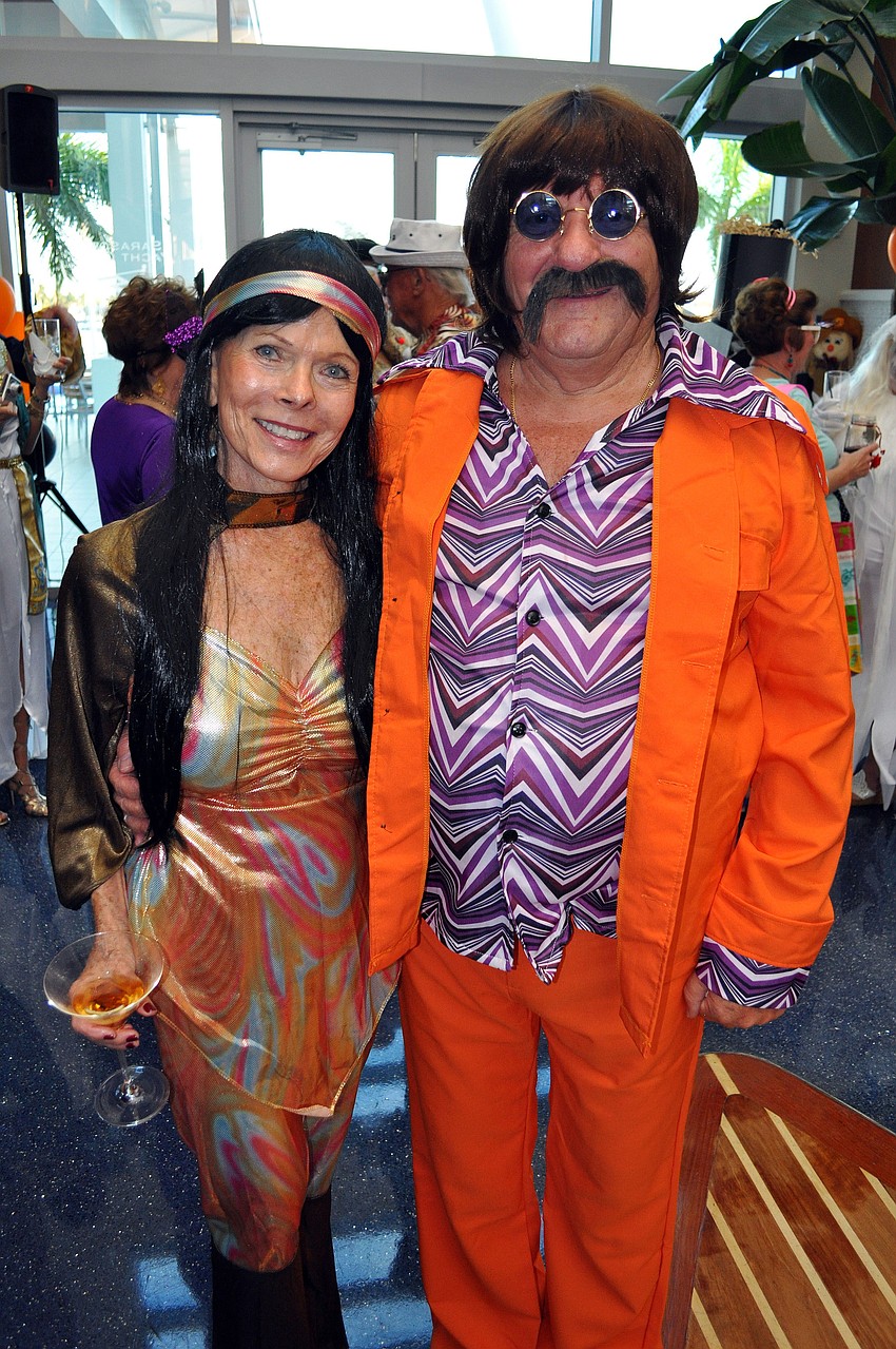 Marj Kirchner and Vito Calamita as Sonny and Cher.