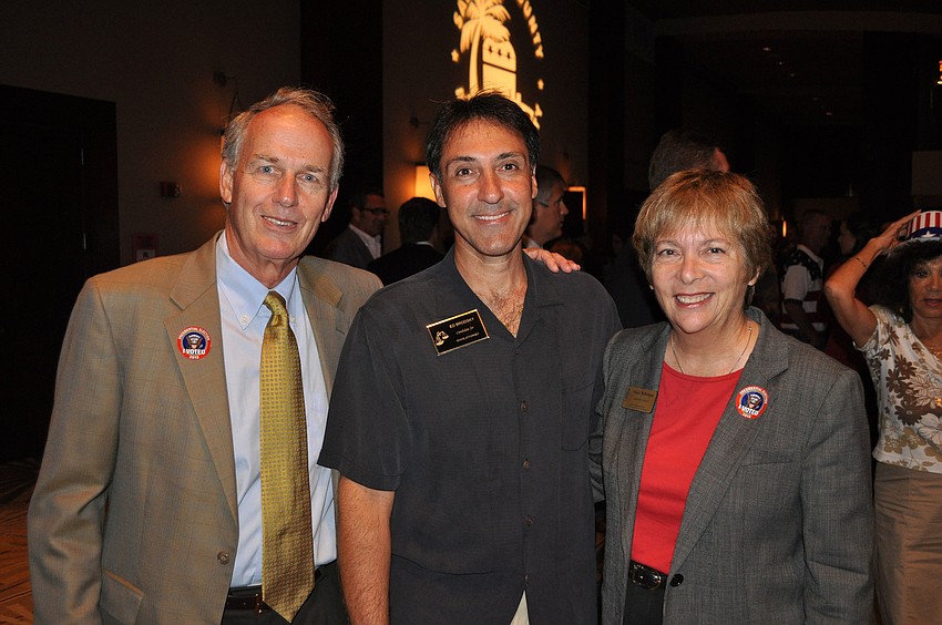 John Patterson, Ed Brodsky and Nora Patterson