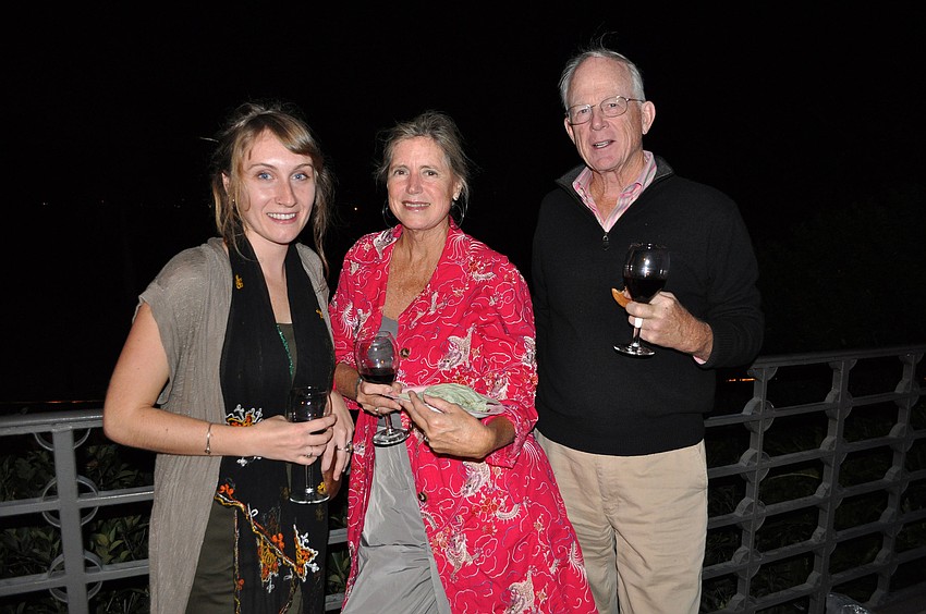 Ariella Luke with Danna and Alex Dearborn