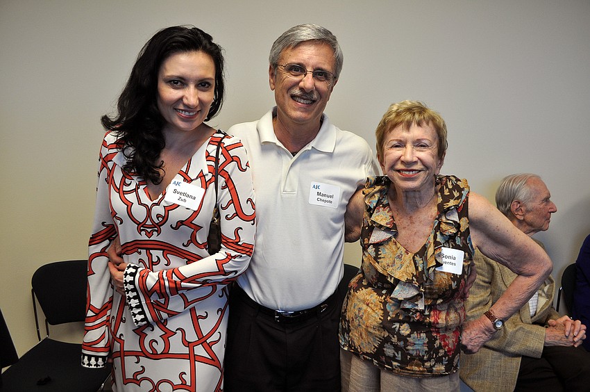 Svetlana Zub, Manuel Chepote and Sonia Fuentes