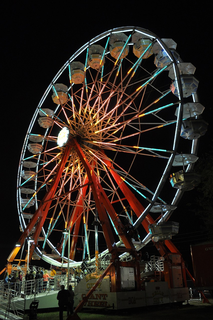 Attractions such as the Ferris wheel were a hit.