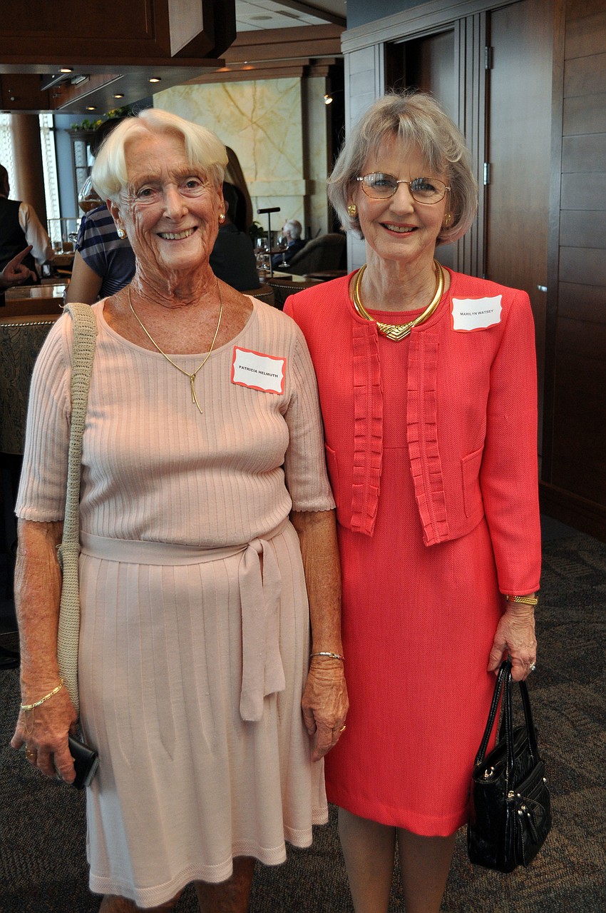 Patricia Helmuth and Marilyn Watsey