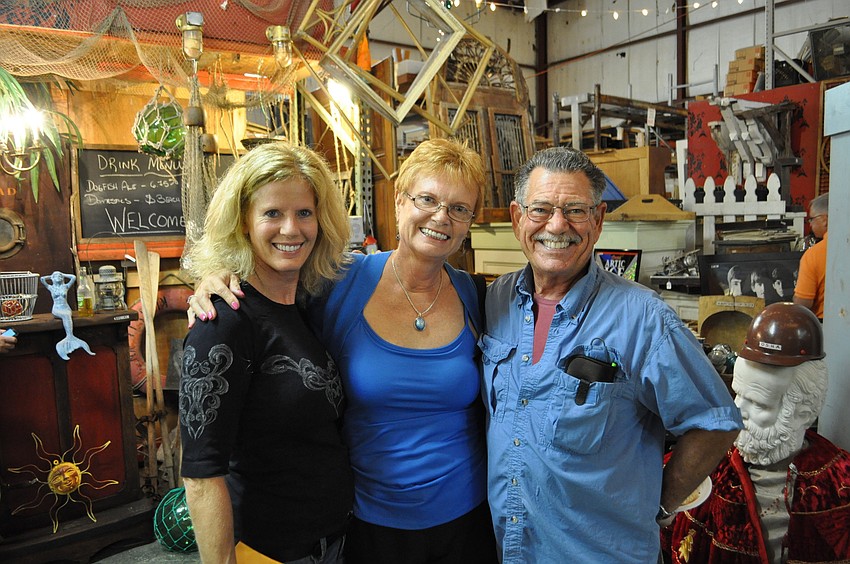 Carla Wright, Carol Bohlen and Bill Bohlen