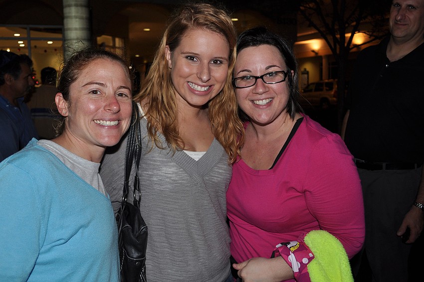 Dawn Dimetri came out with Braden River High School student Cat Cropsey and Palm-Aire resident Rachel Kaufman.