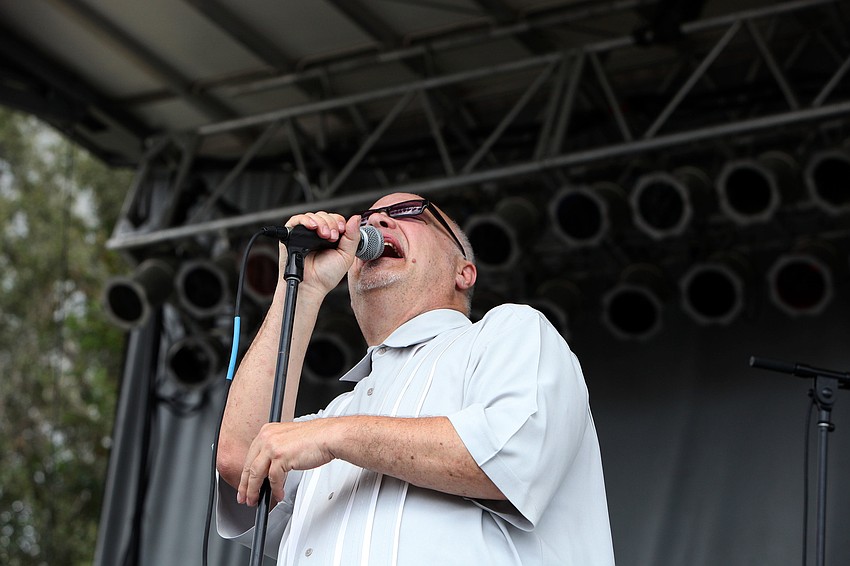 Curtis Salgado performs at the 22nd annual Sarasota Blues Festival Saturday, Sept. 29.