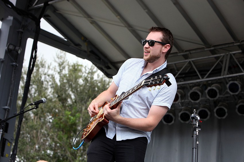 Curtis Salgado's guitarist