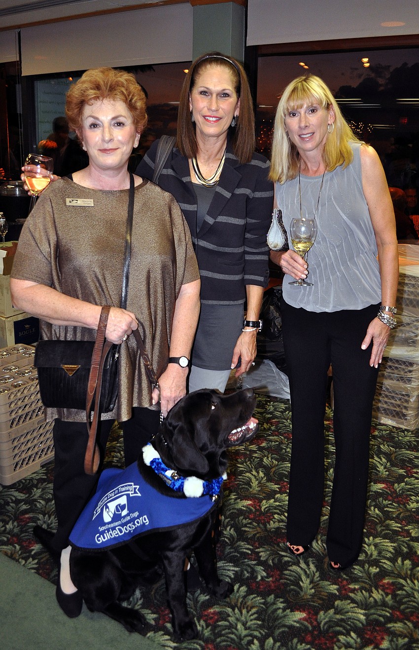 Marjorie Singer and Doc with Pat Kaplan and Susan Tone
