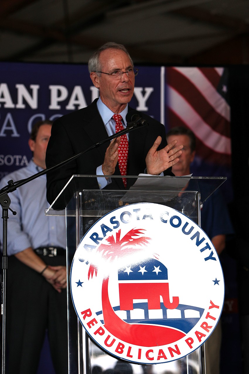 Pat Neal introduces Gov. Rick Scott