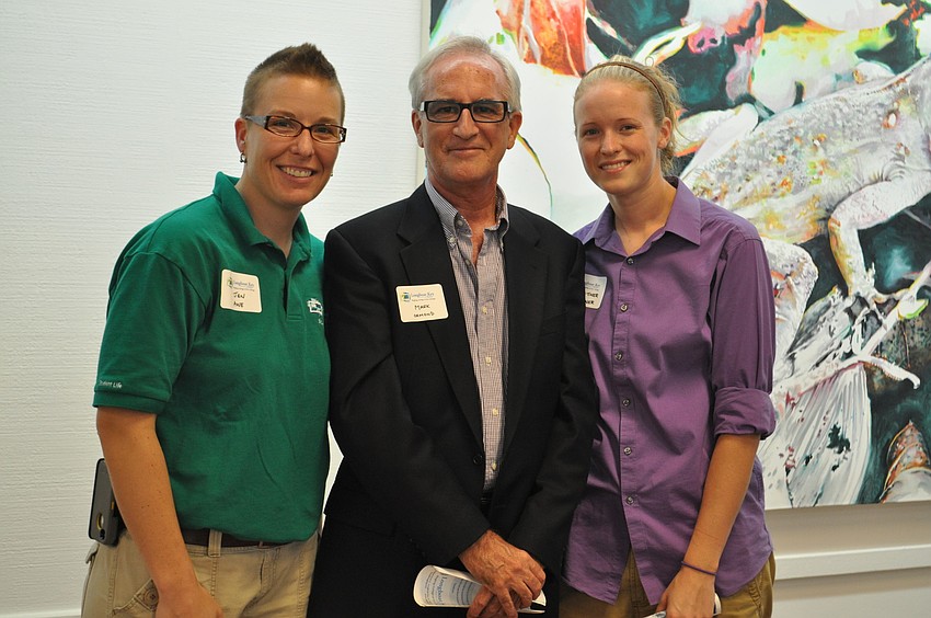 Jen Awe, Mark Ormond, and Heather Kushner with Ringling College of Art and Design