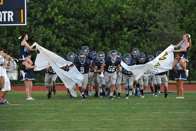 The Out-of-Door Academy football team prepares to host St. John Neumann in its home opener Sept. 21.