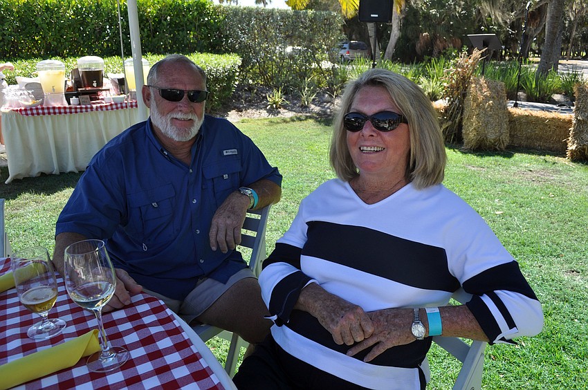 Dale Brown and Peggy Jackson