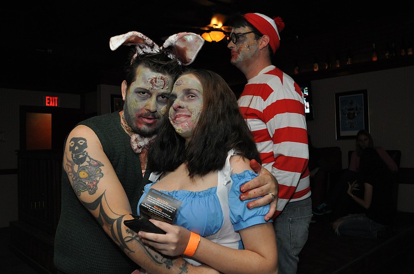 Charles and Danielle Cramblitz and Whereâ€™s Waldo zombie Greg Werner