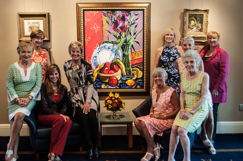 Models of the Bird Key Yacht Club Fashion show.