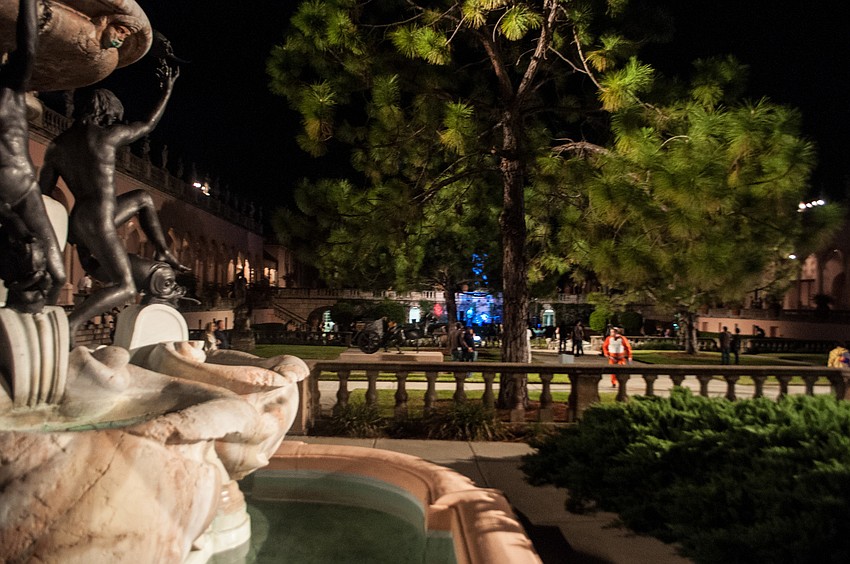 The event was free to university students and museum members.