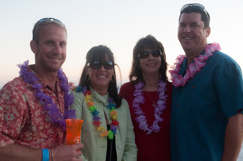 Harry Baker, Allison Baker, Lisa Beetham and Joel Beetham