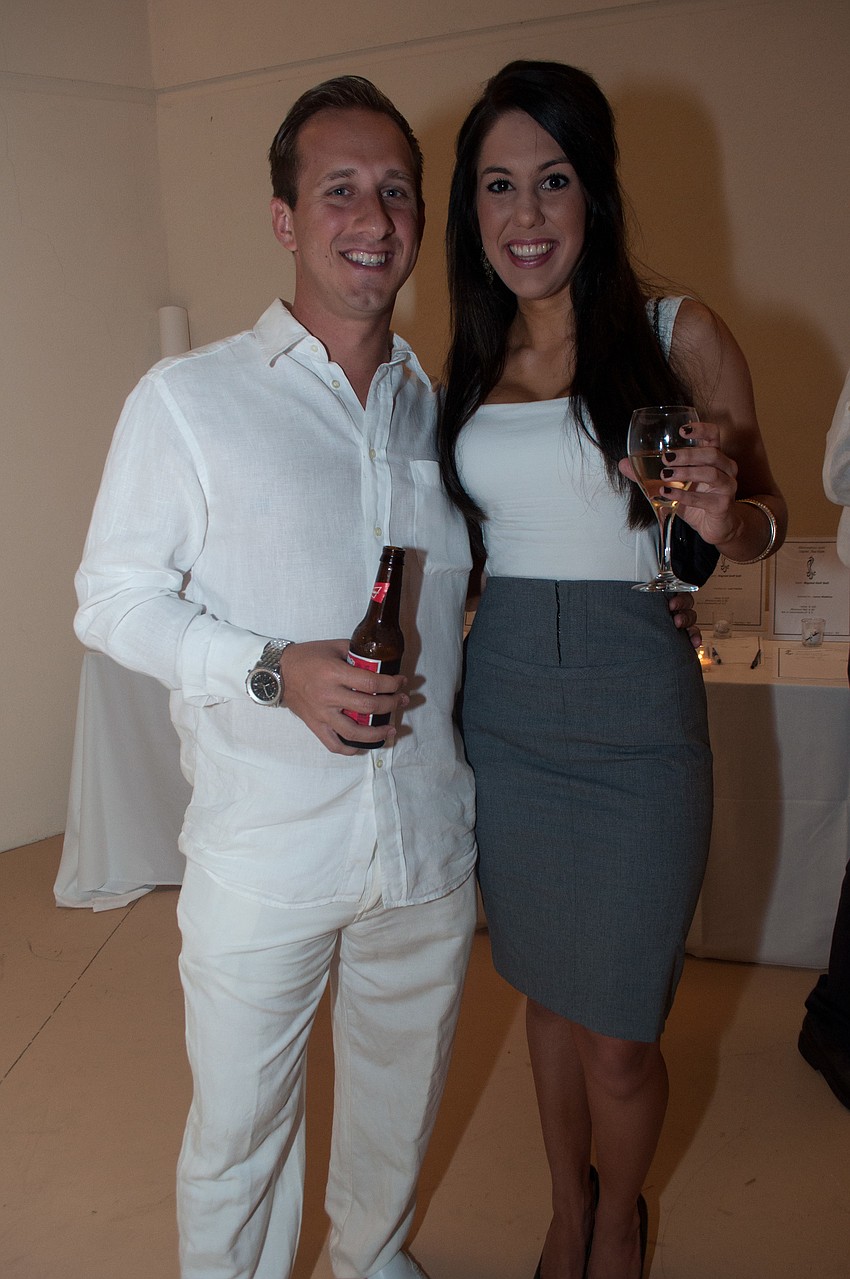 Adam DeClerico and Ashley Leon