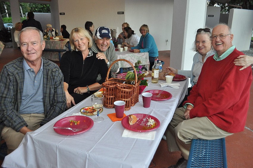 Jin Cameron, Connie Cameron, Angelo Furgiuele, Christine Furgiuele and Sandy Gilbert