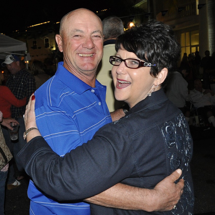 Phil Pesiri and Worma Perugino danced.