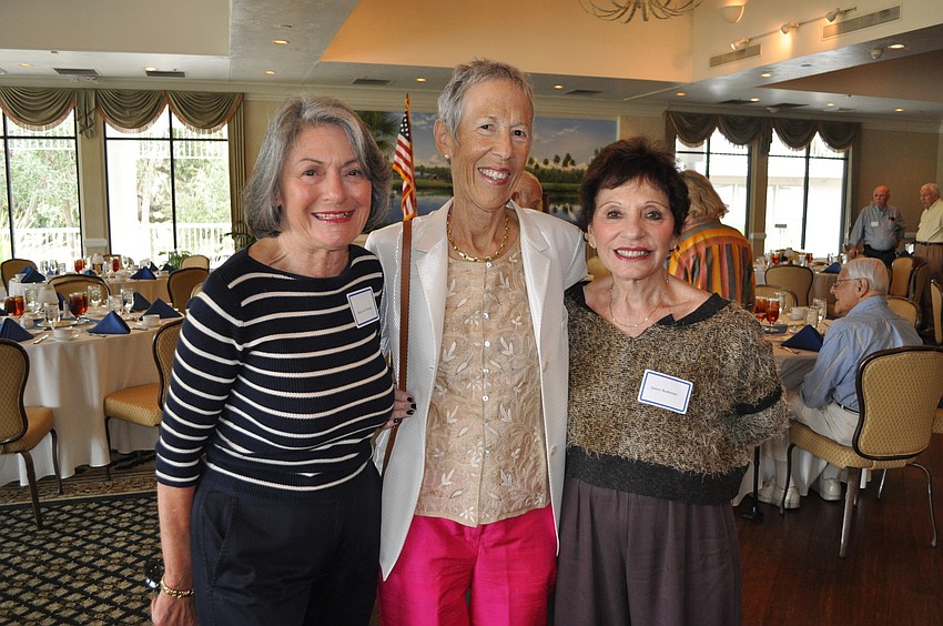 Mary Lou Winnick, Janet Rapoport and Janice Bushman