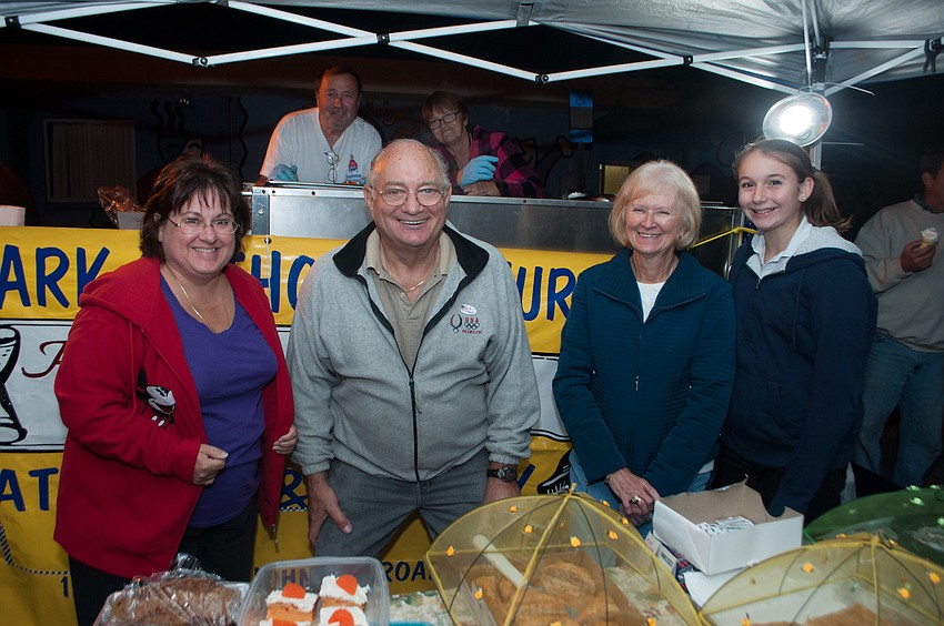 Diane Mitrovich, Pete Kalogeropoumos, Joe Kohanik, Nadia Golubor, Laurie Kohanik and Angel Winters are all members of St. Mark Orthadox Church and sold Eastern European and Mediterranean food.