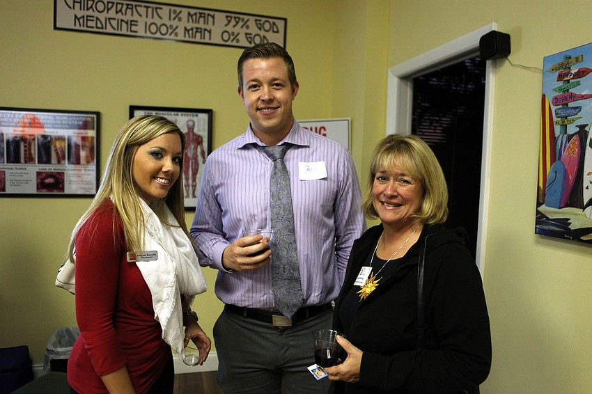 Morgan Buccolo, Ryan Whiteley and Carol Dunay