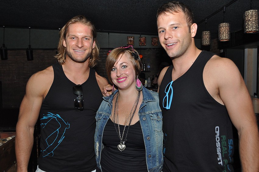 Mike Poppa, Courtney Franklin and Chris Poppa