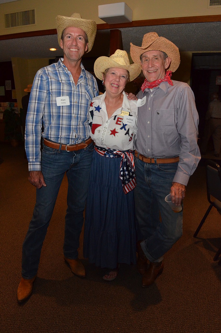Alan Corey, Kathie Hayes and Seth Wertz