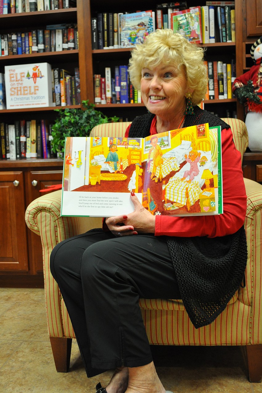 Cindy Bellacosa led story time.