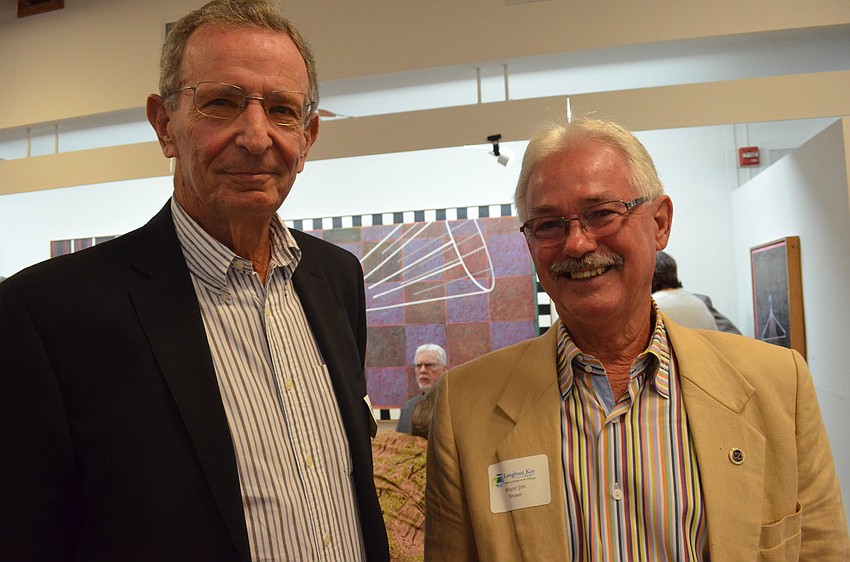 Vice Mayor Dave Brenner and Mayor Jim Brown