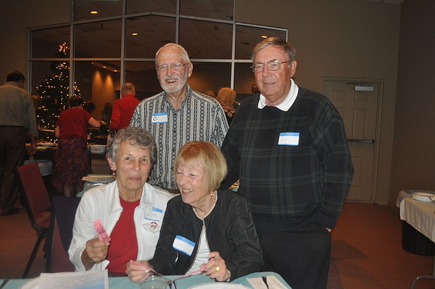 Jane Boehme, Jean White, Cal Boehme, Doug White