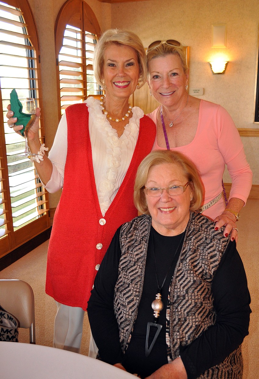 Cheryl Clark, Barbara Bonina and Rita Zaccone