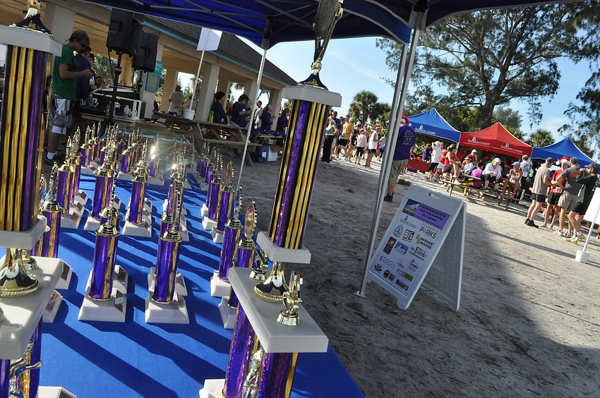 Awards were presented to 1st through 6th place winners in each age group.