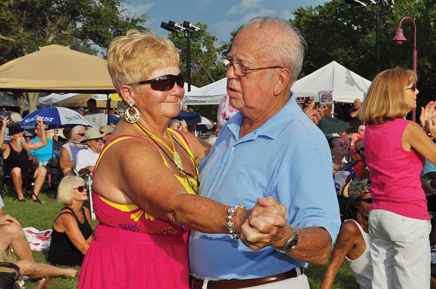 Jan Jolly and Don Branchand attended Van Wezelâ€™s Friday Fest, Aug. 10.