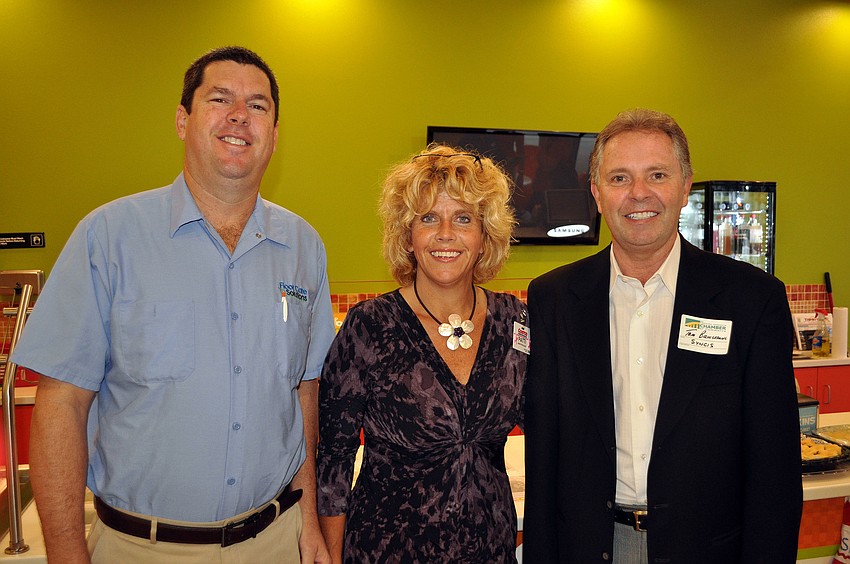 Joel Beetham, Patti McDonough and Tom Bringedahl