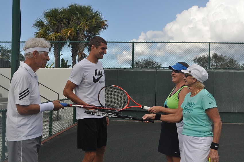 John Bradburg, Max Mirnyi, Joanne Christine, Joyce Welch