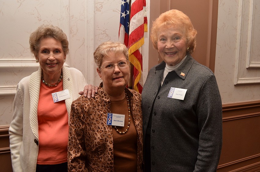 Anne Hanson, Beth Winston and Ona Prinzi