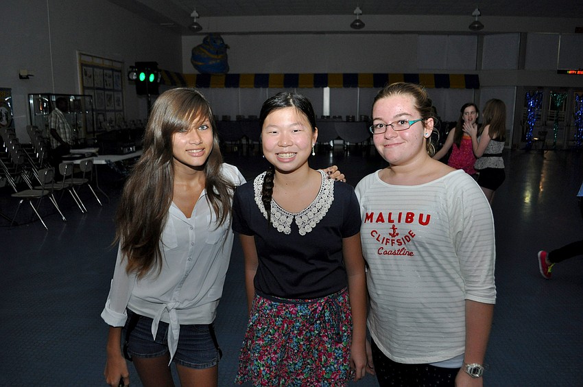 Eva Burt, Hannah Wang and Alice Fatula
