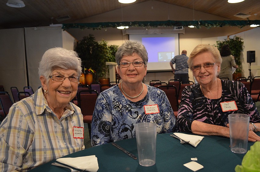 Annette McCormick, Shirley Teeter and Pat Tays