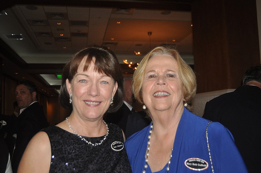 Jane Johnson and Mary Beth Godbold