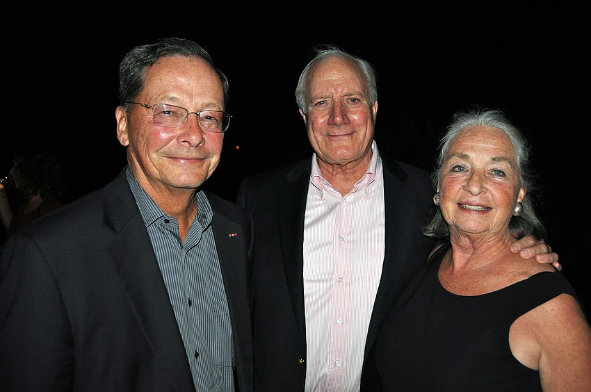 Steve Wilberding with Hobart and Jane Swan