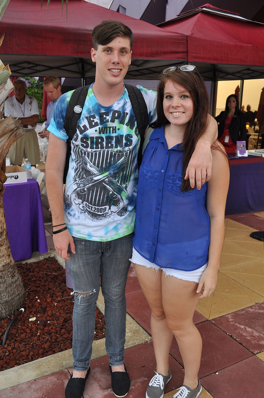 Ryan Contos and Chelsey Clements