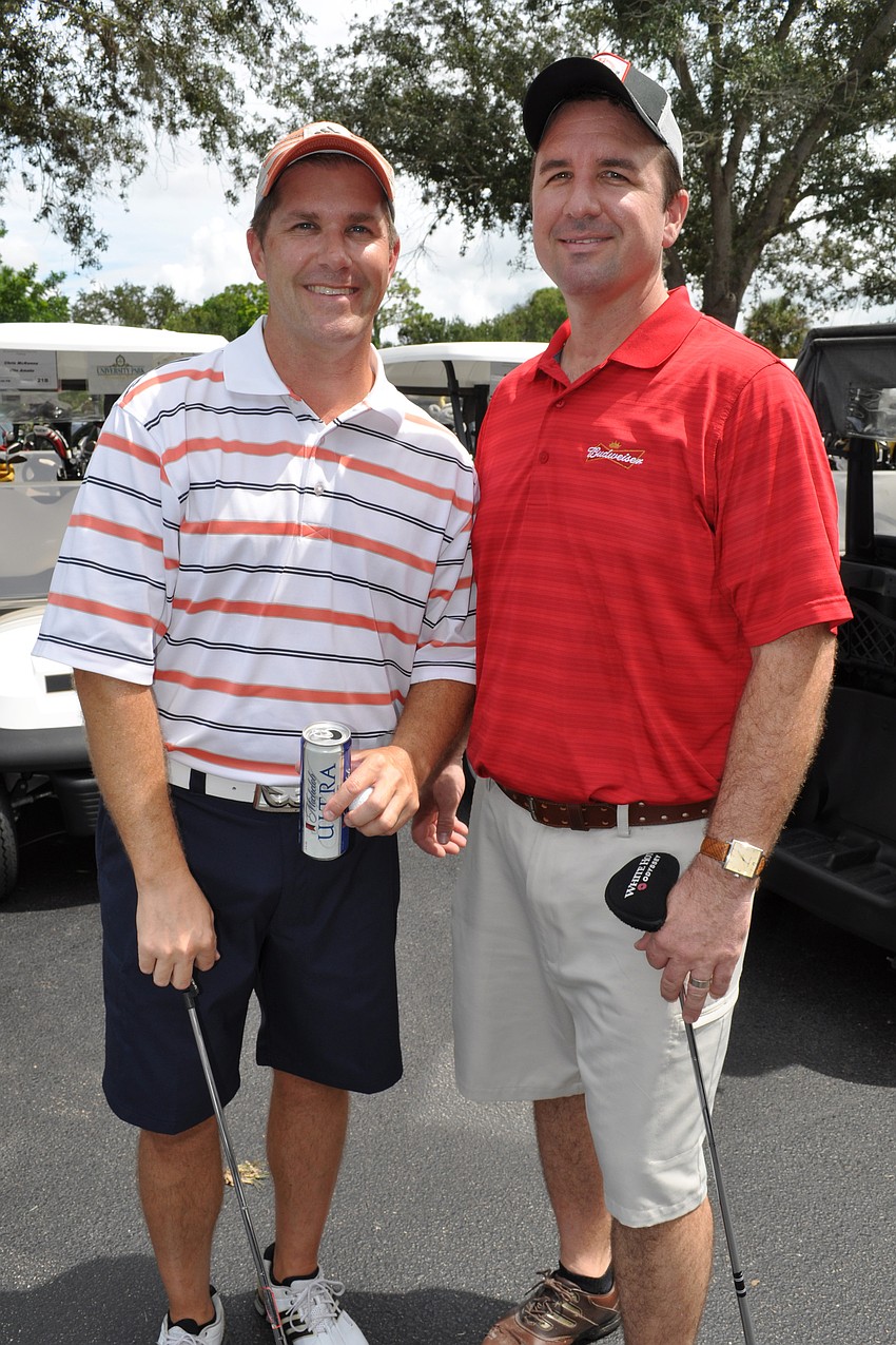 Mike Wilson and Ben Pugliesi golfed together.
