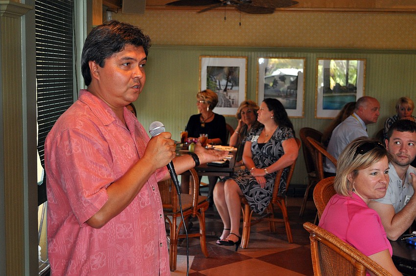 Thai Branton, general manager of Tommy Bahama Restaurant & Bar.