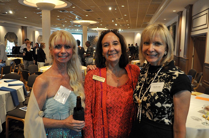 Linda Ballenger, Marlene Resnick and Charlie Ann