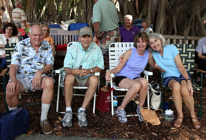 David Karklin, Al Roach, Virginia Phillips and Jane Karklin