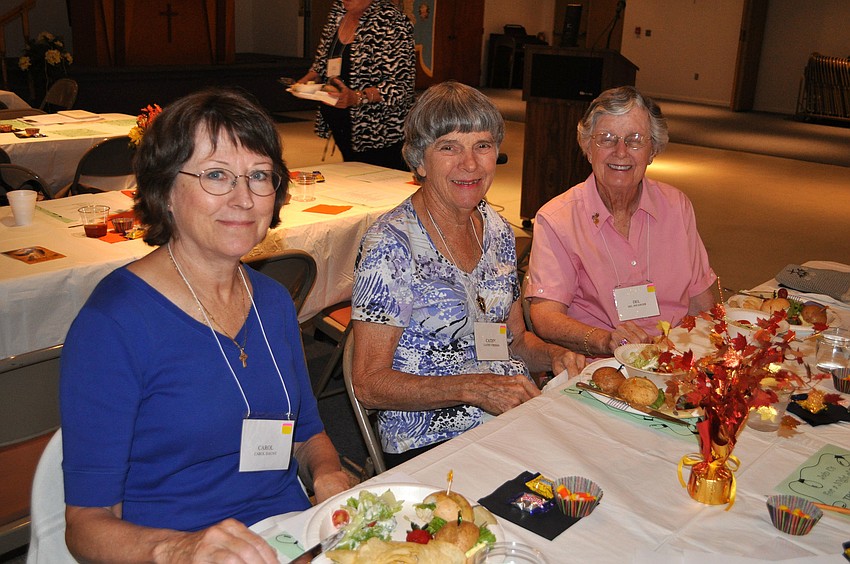 Carol Daunt, Cathy Crehan and Del Infanger