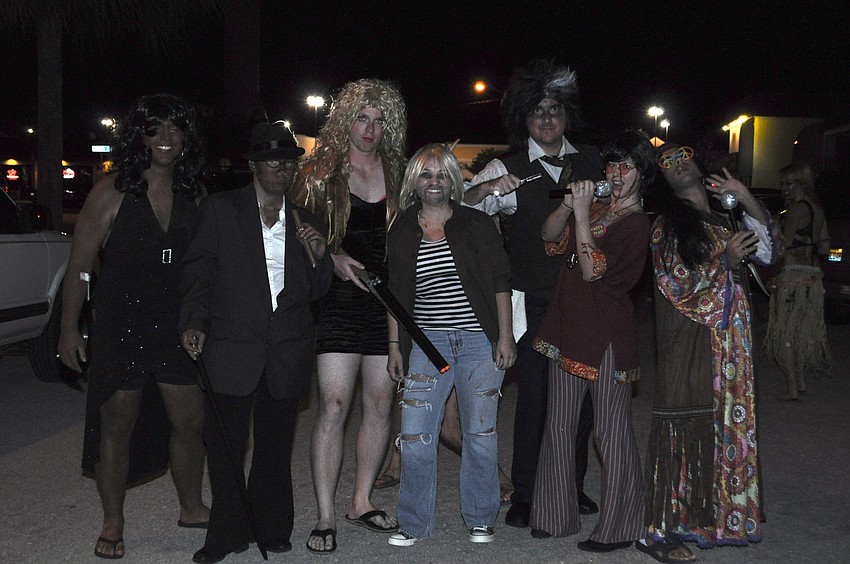 Aaron Ginnaris, Morgan Ginarris, Jake Ross, Drew Bookout, Kayla Ivie, Kayln Bagley and Brian Leto