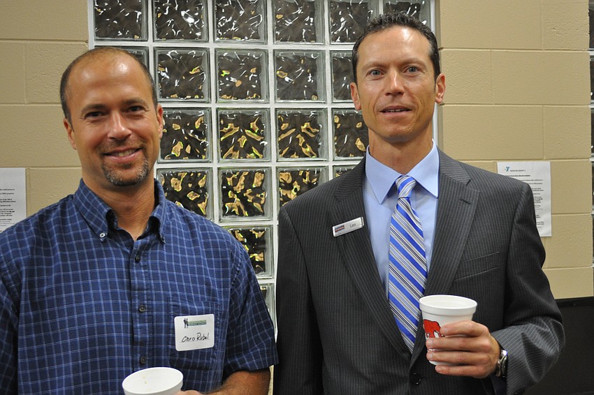 Chris Rubel and Len Carney