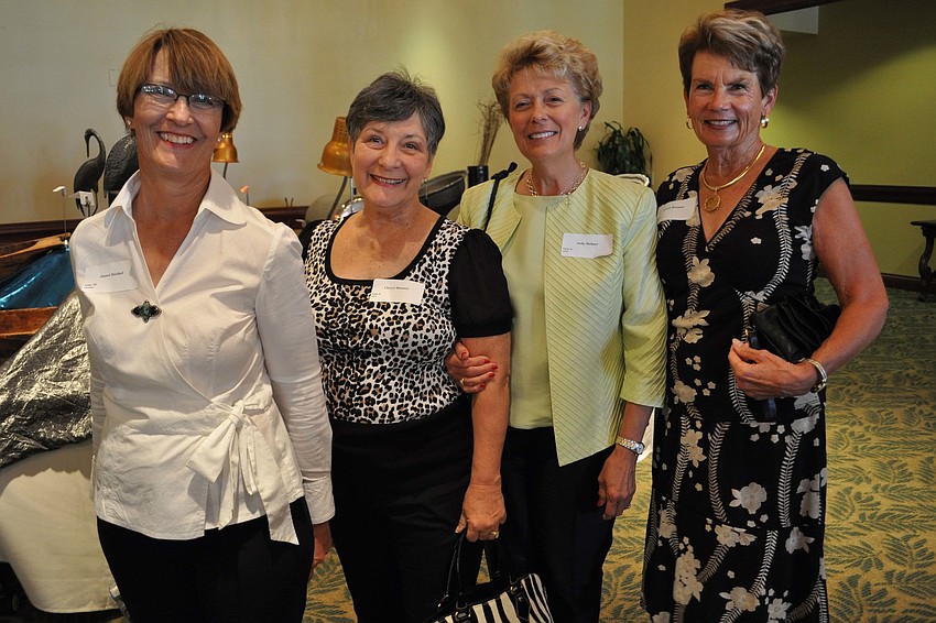 Janet Stickel, Cheryl Mooney, Judy Balmer and Jennie Buehner